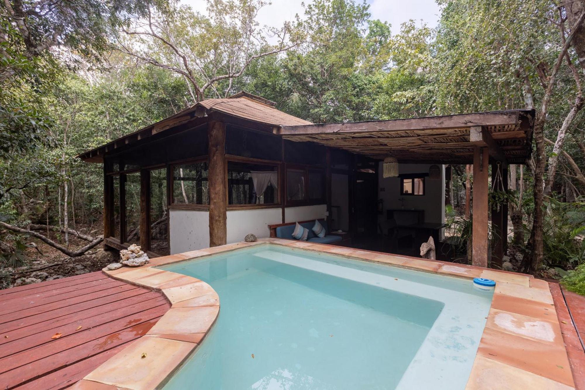 הוילה Pepem Holistic Experience - Peaceful Retreat Near Tulum (Adults Only) מראה חיצוני תמונה
