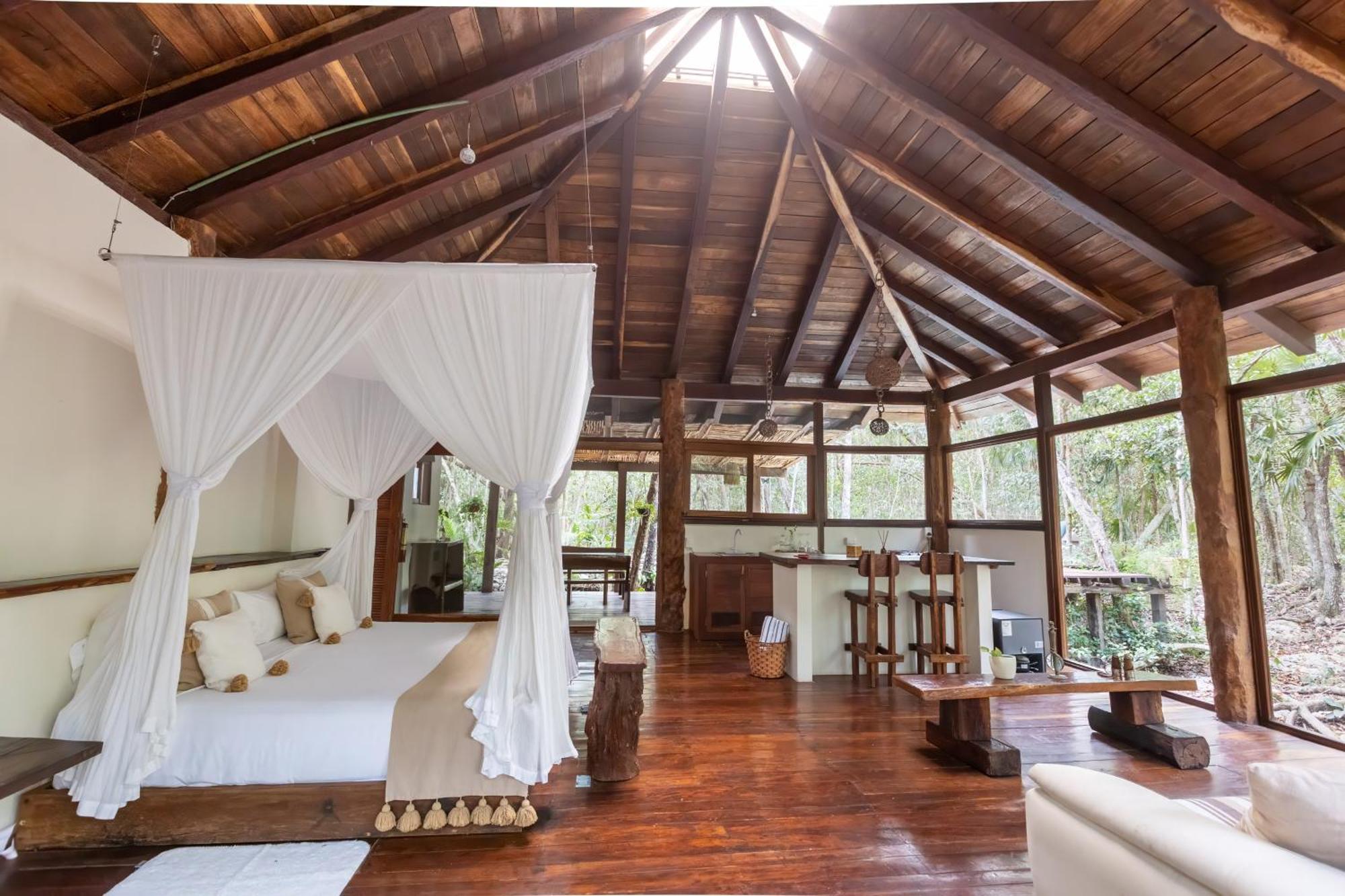 הוילה Pepem Holistic Experience - Peaceful Retreat Near Tulum (Adults Only) מראה חיצוני תמונה
