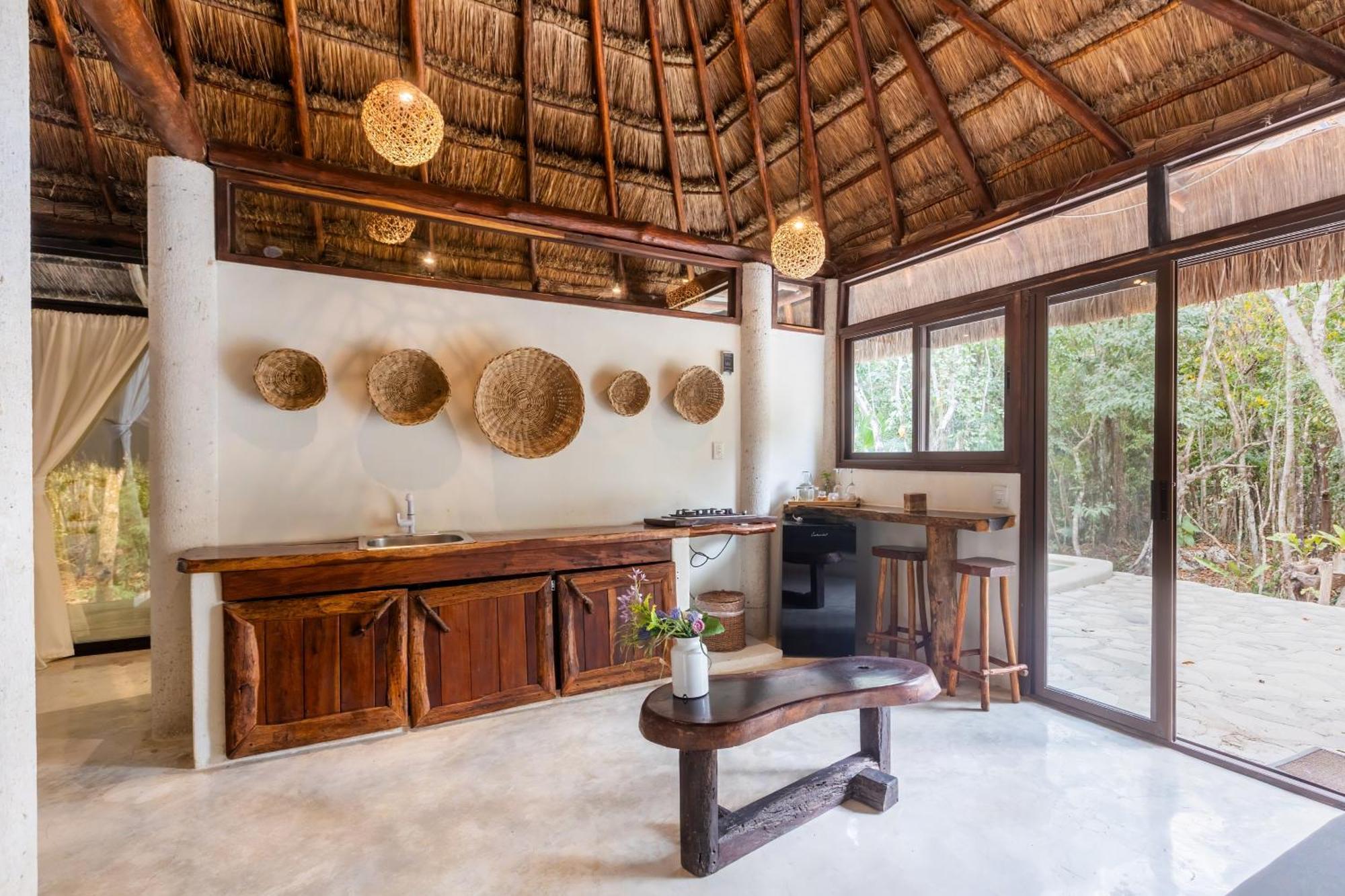 הוילה Pepem Holistic Experience - Peaceful Retreat Near Tulum (Adults Only) מראה חיצוני תמונה