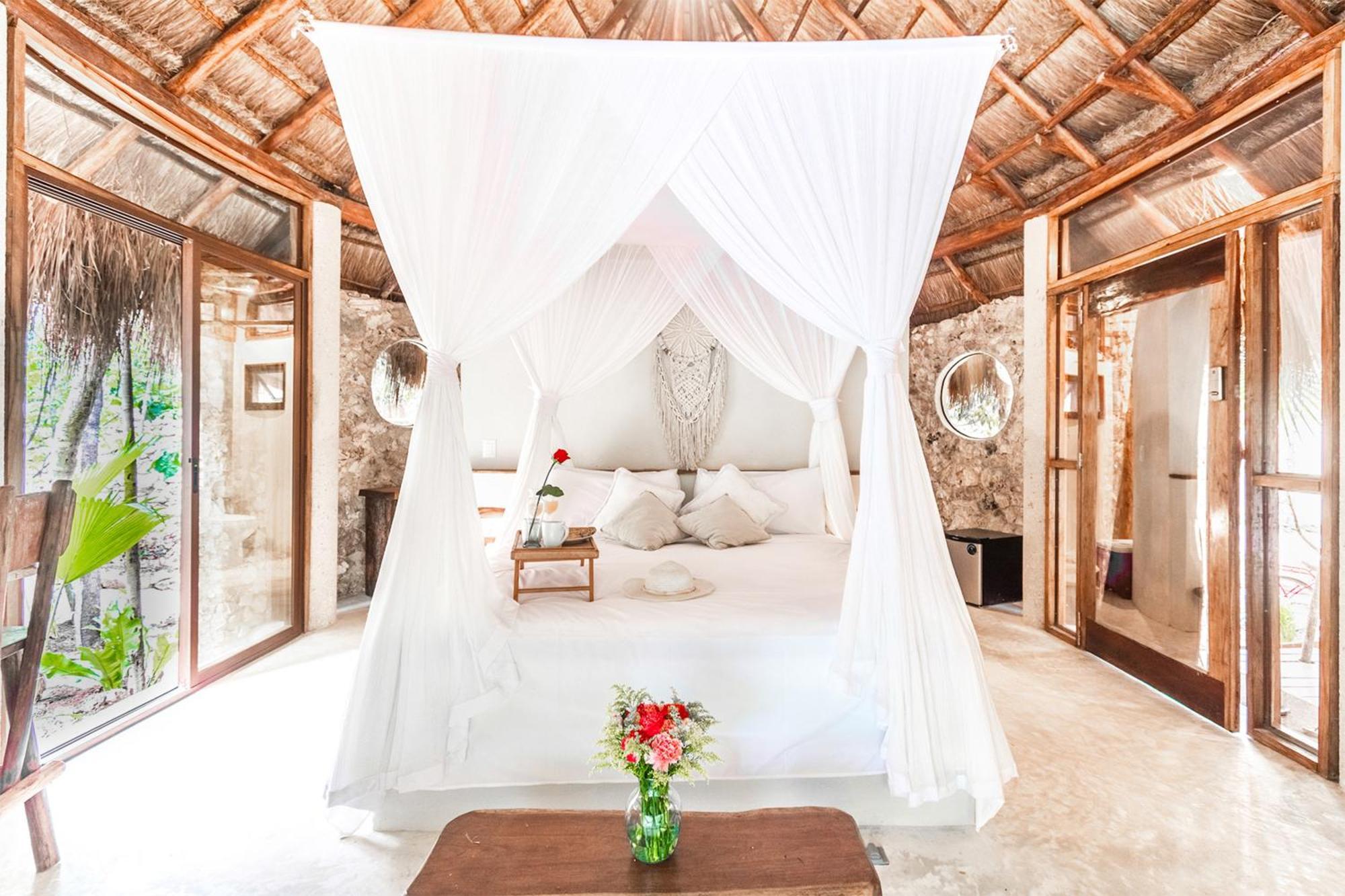 הוילה Pepem Holistic Experience - Peaceful Retreat Near Tulum (Adults Only) מראה חיצוני תמונה