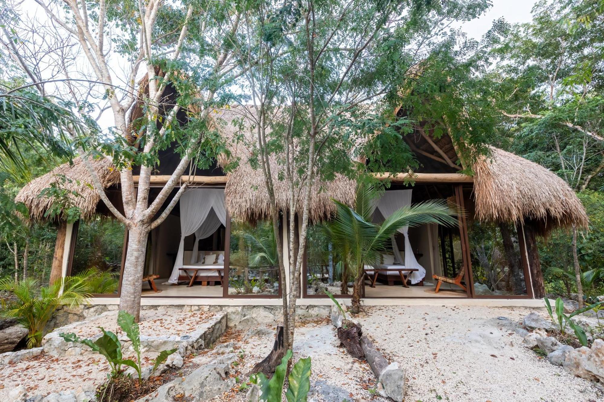 הוילה Pepem Holistic Experience - Peaceful Retreat Near Tulum (Adults Only) מראה חיצוני תמונה
