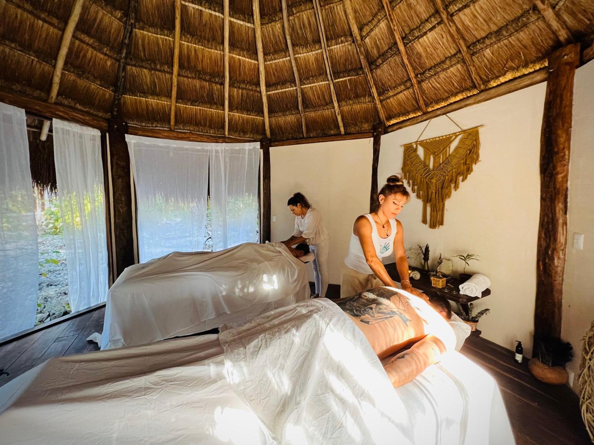 הוילה Pepem Holistic Experience - Peaceful Retreat Near Tulum (Adults Only) מראה חיצוני תמונה