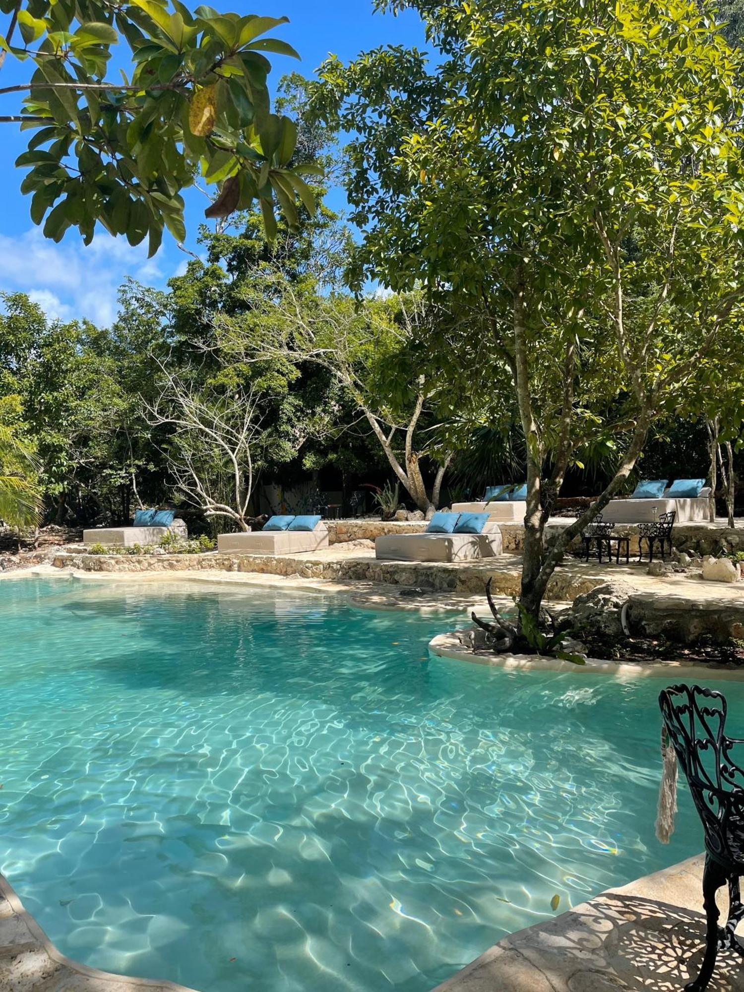 הוילה Pepem Holistic Experience - Peaceful Retreat Near Tulum (Adults Only) מראה חיצוני תמונה